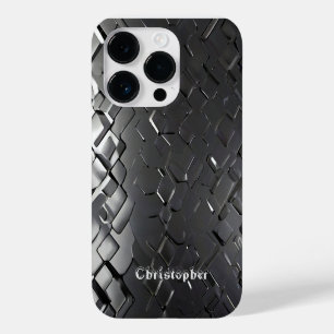 Titansilber, rostfreier Stahl Case-Mate iPhone 14 Pro Hülle