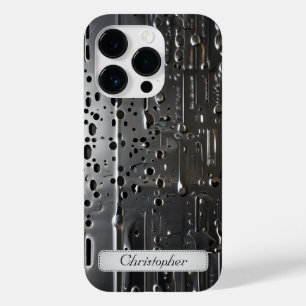 Titansilber, rostfreier Stahl Case-Mate iPhone 14 Pro Hülle