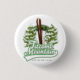 Titcomb Mountain Farmington Maine Skigebiet Button
