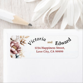 Titel (50): Viktorianisch Peony Luxe Envelope Addr