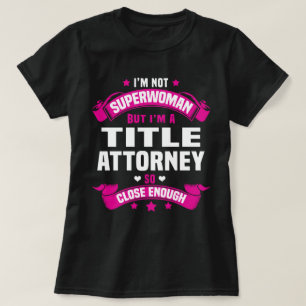 Titel Anwalt T-Shirt