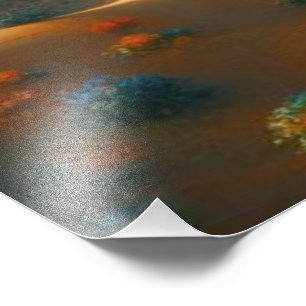 Titel: 🎨 Atemberaubende Wüstenlilly mit einem Vog Fotodruck