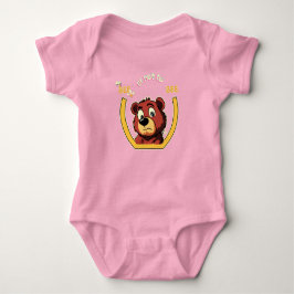 Titel Bee oder nicht Bee Bär - Shakespeare Humor Baby Strampler