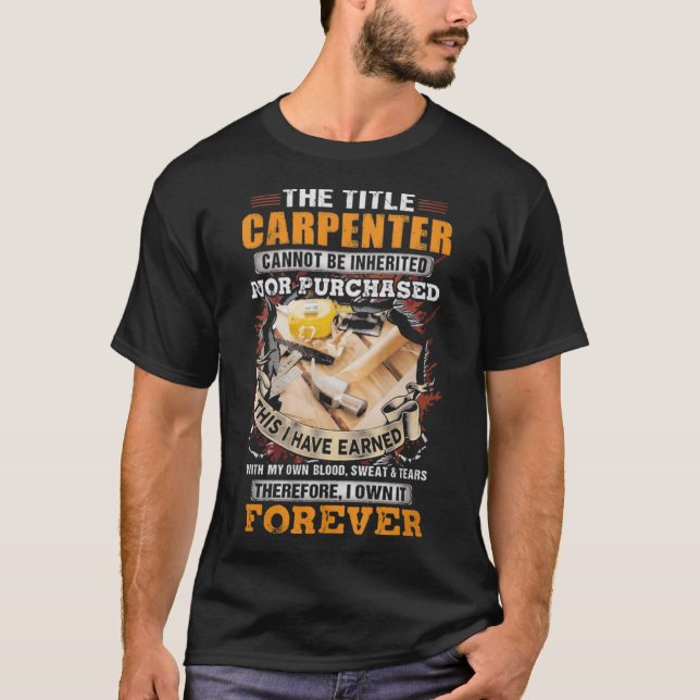 Titel Carpenter T-Shirt (Vorderseite)