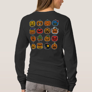 🎃 Titel: Coole Pumpkin-Sonnenbrille & Spooky Jack T-Shirt