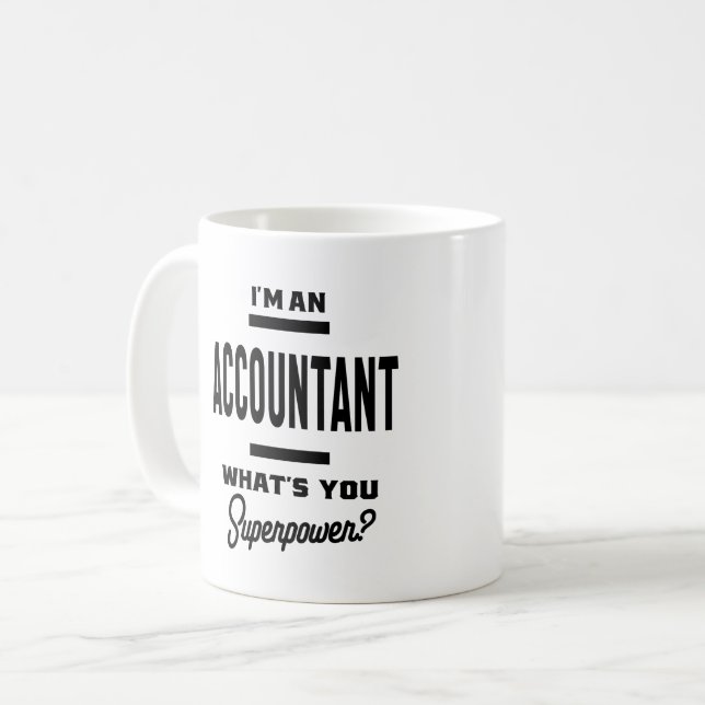 Titel des Arbeitgebers Kaffeetasse (Vorderseite Links)