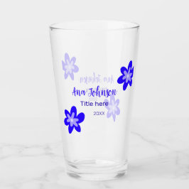 Titel des Doodle-Namens "Blaue Blume" Jahr 20XX Glas