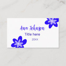 Titel des Doodle-Namens "Blaue Blume" Jahr 20XX