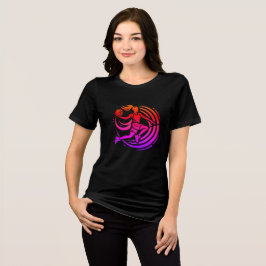 Titel: Dynamisches Logo für die Basketball-Silhoue Tri-Blend Shirt