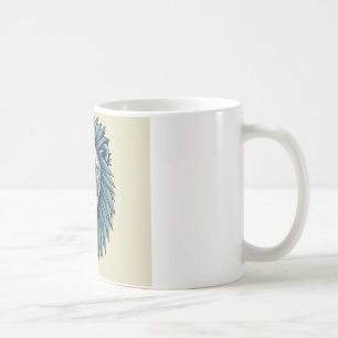 Titel: Entfesseln Sie Ihre innere Lion mit geometr Kaffeetasse