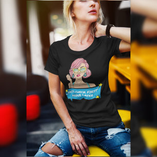 Titel:  Fakten prüfen, bevor man diskutiert  Pop-A T-Shirt