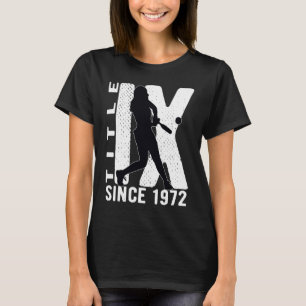 Titel IX 50 Jahre Jubiläum Änderungen der US-Bildu T-Shirt