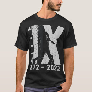 Titel IX 50 Jahre Jubiläum Änderungen der US-Bildu T-Shirt