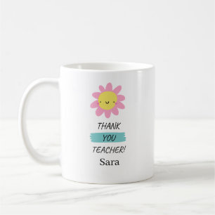 Titel Personalisierter Dankeschön-Lehrer-Becher  Kaffeetasse