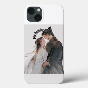 Titel: Romantisches Anime-Paar iPhone 13 Hülle - C