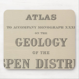 Titel Seite Atlas für Geologie Mousepad