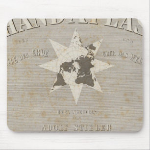 Titel Seite Handatlas von Teilen der Erde Mousepad