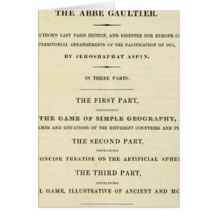 Titel Seite Vollständiger Verlauf der Geografie