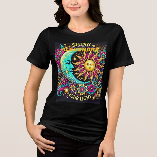 Titel: Shine your light - Inspiration T - Shirt de (Vorderseite)