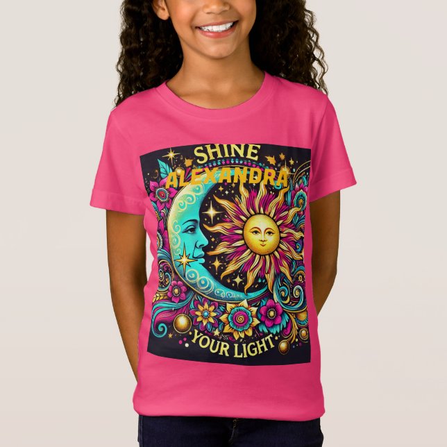 Titel: Shine your light - Inspiration T - Shirt de (Vorderseite)
