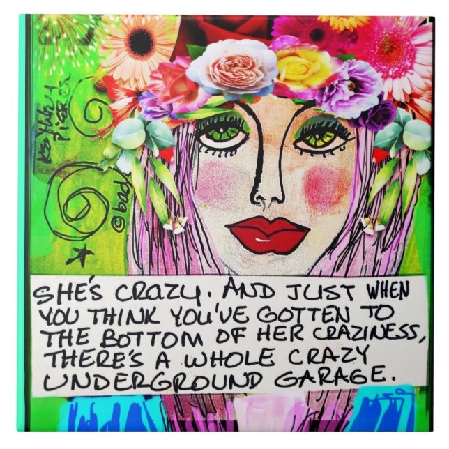 TITEL - Trivet Fliese (Vorderseite)