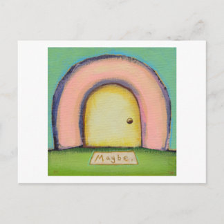 Titel: Unverbindlich - vielleicht willkommen bei l Postkarte