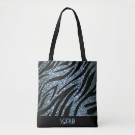 Titel: Zebra Skin Collection Personalisiert Tote B Tasche