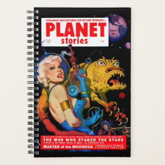 Titelbild von Planet Stories Juli 1952 Planer
