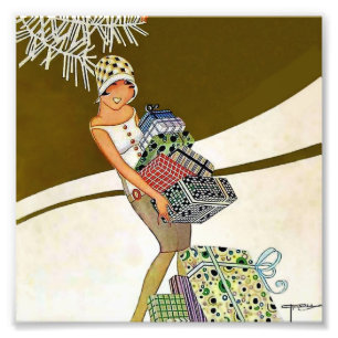 Titelbild „Weihnachtseinkaufen“ von J Carlos Fotodruck