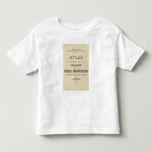Titelblatt-Atlas, der den Bericht begleitet Kleinkind T-shirt
