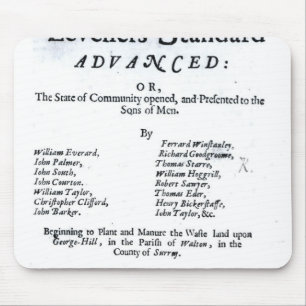 Titelblatt der wahren Planierer Standard Mousepad