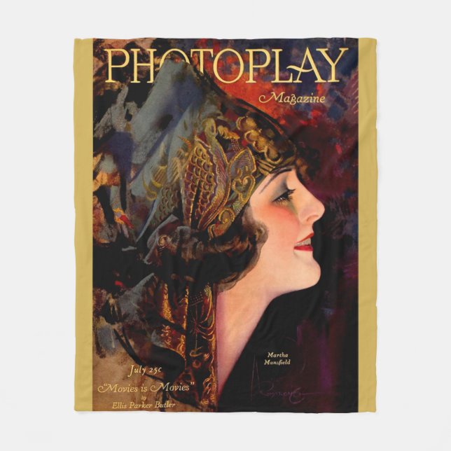 Titelblatt des Fotomagazins 1920 Fleecedecke (Vorderseite)