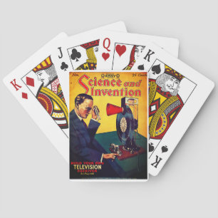 Titelblatt des Magazins 1928 Spielkarten