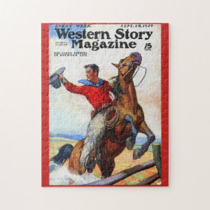 Titelblatt des Western Story Magazins 1924