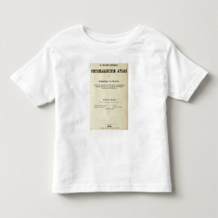 Titelblatt-Dr. Heinrich Berghaus Kleinkind T-shirt
