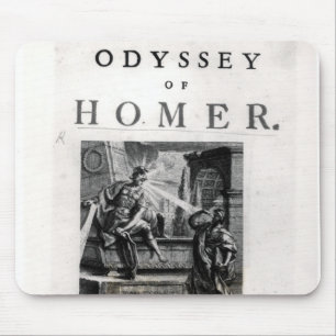 Titelblatt für "die Odyssee" durch Homer Mousepad