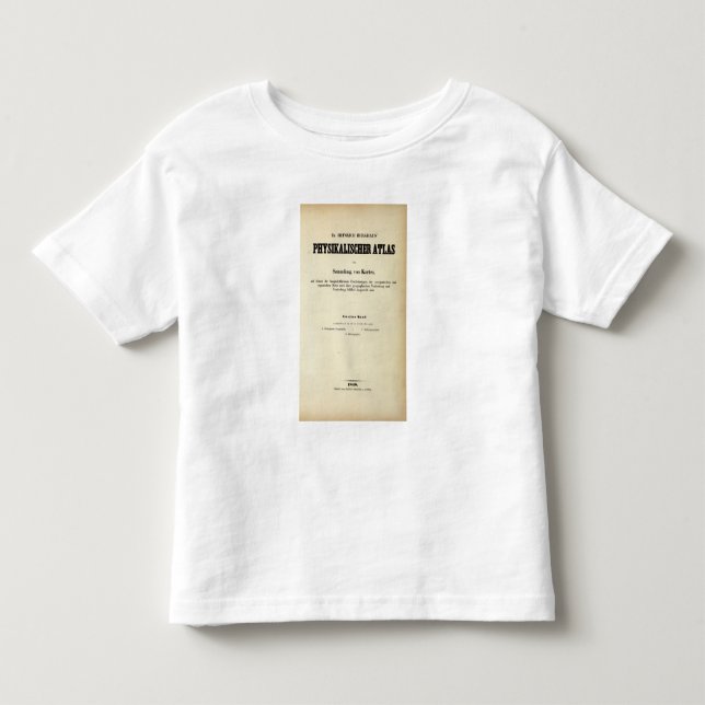 Titelblatt-körperlicher Atlas V 2 Kleinkind T-shirt (Vorderseite)