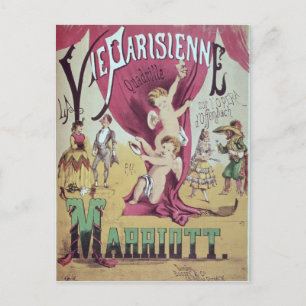 Titelblatt "La Vie Parisienne Postkarte