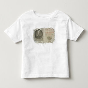 Titelblatt- und Porträtfrontispiz des Autors Kleinkind T-shirt