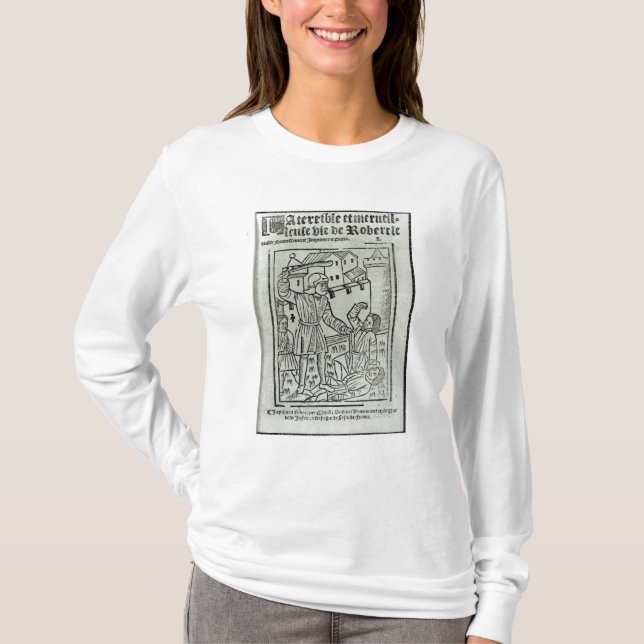 Titelblatt 'vom La schrecklich und von Merveille� T-Shirt (Vorderseite)
