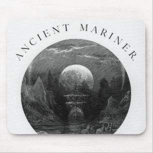 Titelblatt 'vom Raureif des alten Mariner Mousepad