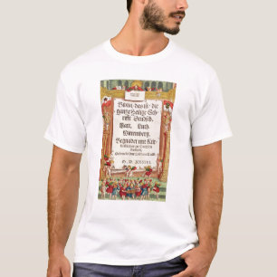 Titelblatt von der Luther Bibel, c.1530 T-Shirt