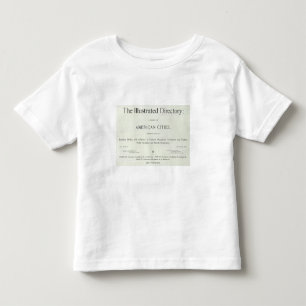 Titelblatt von San Francisco Kalifornien Kleinkind T-shirt