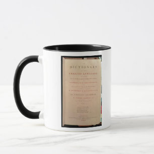 Titelblatt von Volumen I Englisch Tasse