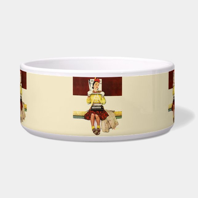 Titelmädchen Napf (Vorderseite)