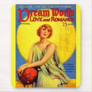 Titelseite der Dream World-Zeitschrift aus den 192 Mousepad