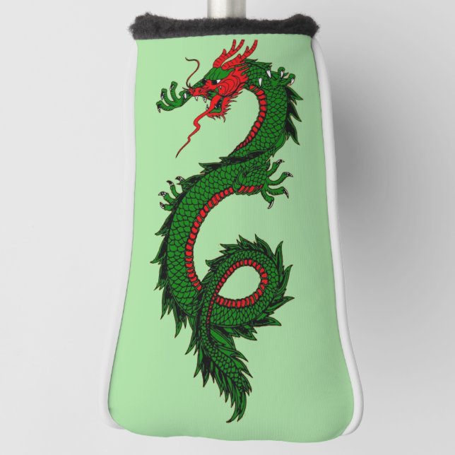 Titelseite des chinesischen Drachengolfkopfes Golf Headcover (Rotieren 90)