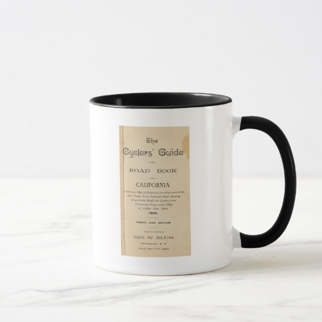 Titelseite des Fahrradführers Tasse (Rechts)