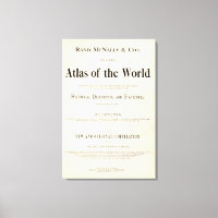 Titelseite des indizierten Atlas