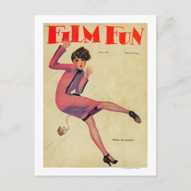 Titelseite des Magazins Film Fun Postkarte (Vorderseite)